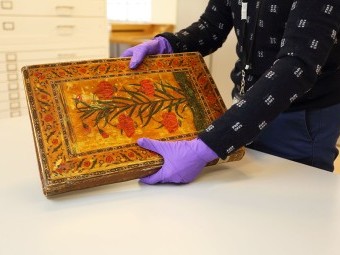 Persian lacquered bookbinding: A journey through its layers and conservation challenges, Mandana Barkeshli 